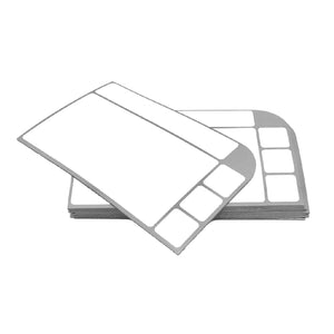 SMILEYBOARD Notiz-Karten magnetisch & abwaschbar - für Scrum Board, Kanban Tafel & Co. - 10 Stück