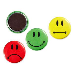 15 bunte Feedback Magnetbuttons ø 2,5cm