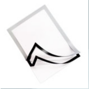 2 x GRAFBURG® A4 (einseitig) Inforahmen mit Magnetverschluss - einseitig nutzbar