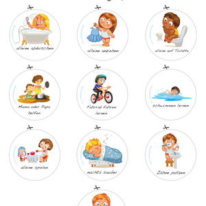 Smileyboard Schablonen mit detaillierter Anleitung