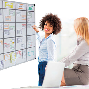 Scrum-Board Magnete für Whiteboard 120 x 90 / 150x100 / 180x120