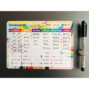MAGNETISCHER STUNDENPLAN